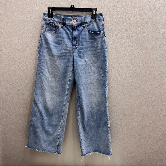 J. Crew Denim - J. Crew Wide Leg Crop Size 28 Jeans Womens Pants Classic Preppy Style